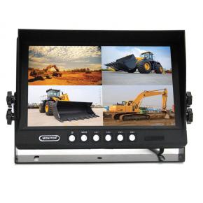 9 inch CVBS car monitor with quad