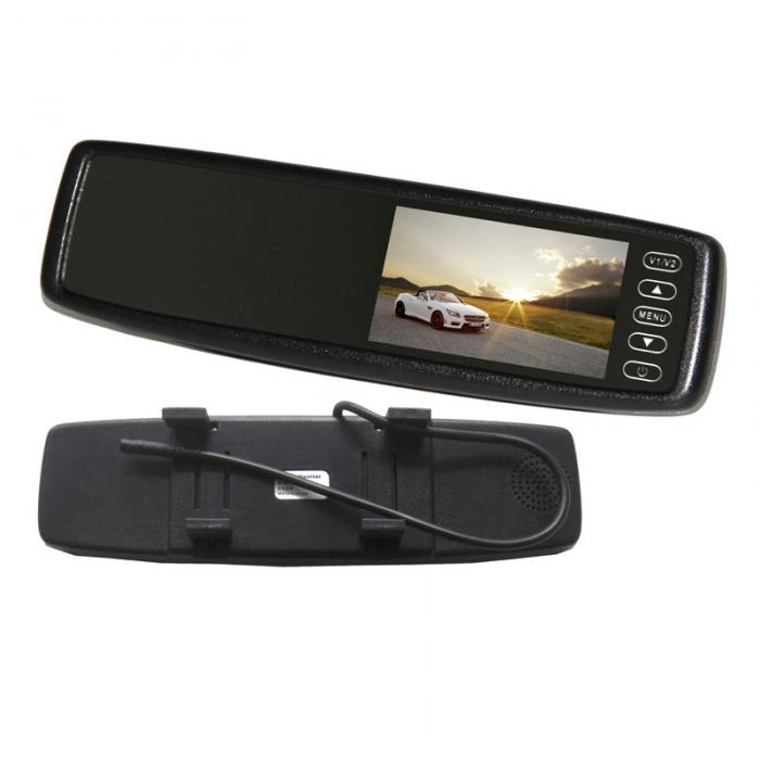 4.3 inch Clip On Car Mirror Monitor