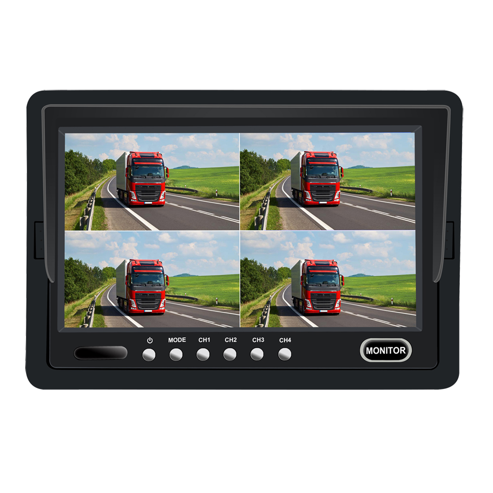 7 INCH HEAVY DUTY 4CH REAR VIEW MONITOR