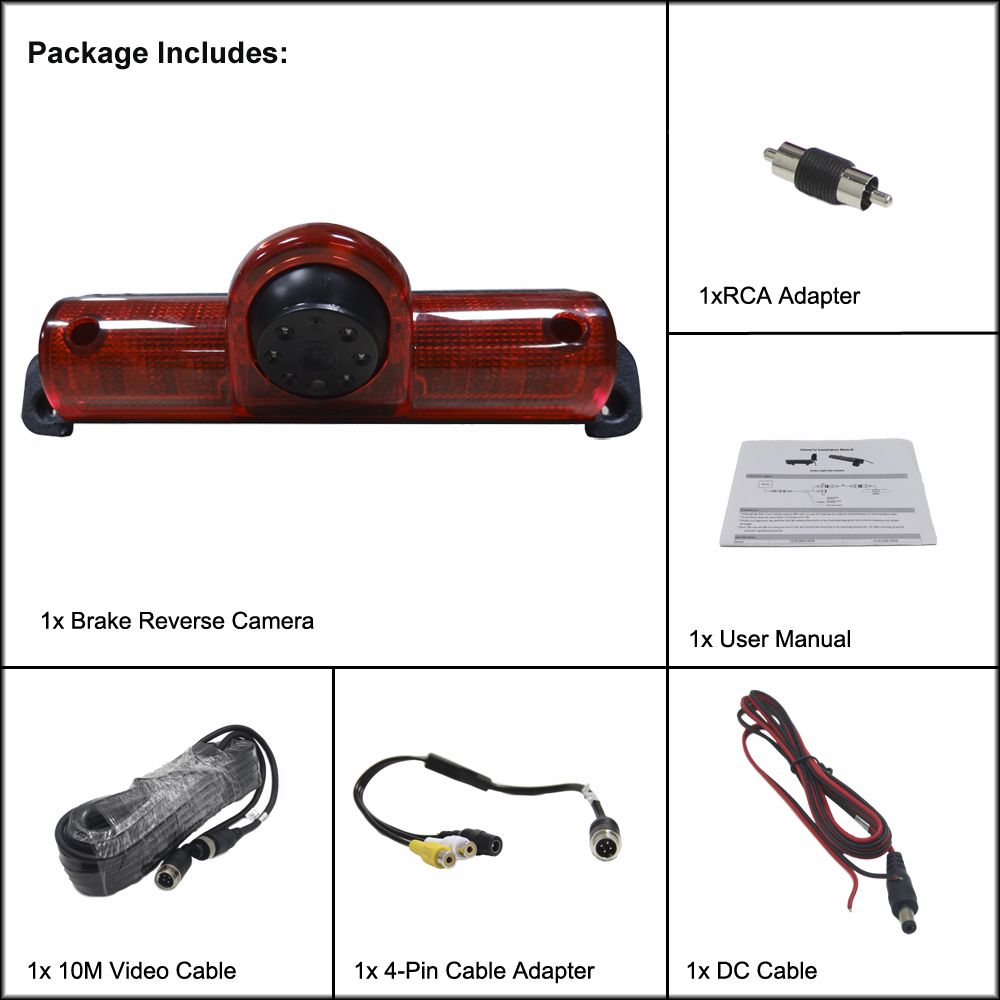 GM Express Brake Light Camera