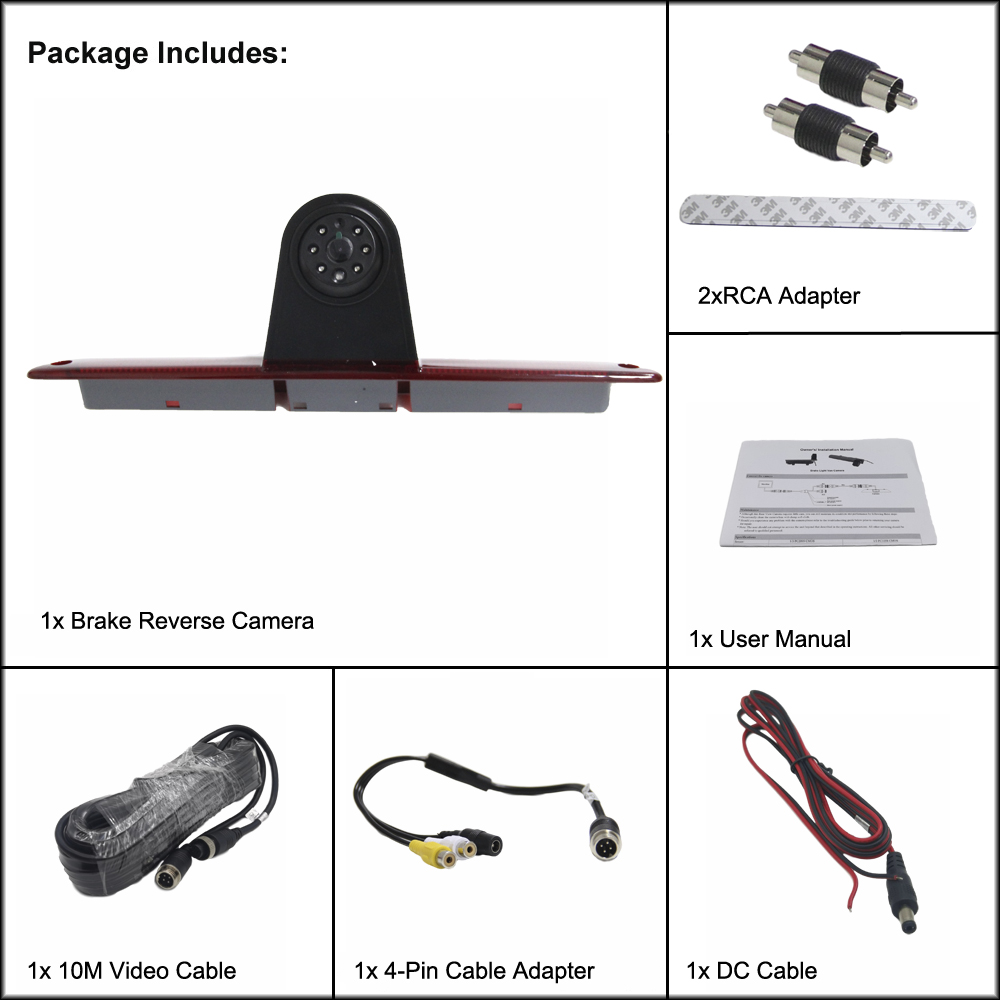 Mercedes Sprinter Brake Light Camera