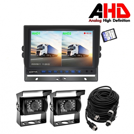 7 Inch Vehicle Dual Camera System