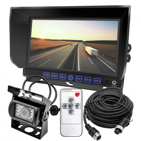 7 Inch Touch Button LCD Screen Wired System