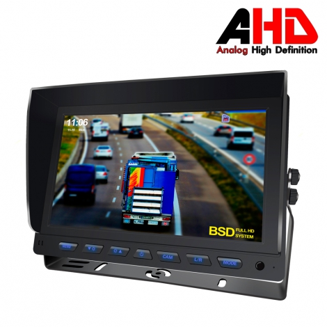 9 Inch AHD Quad DVR BSD Monitor