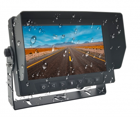 7″ IP69K Waterproof Dashboard Monitor