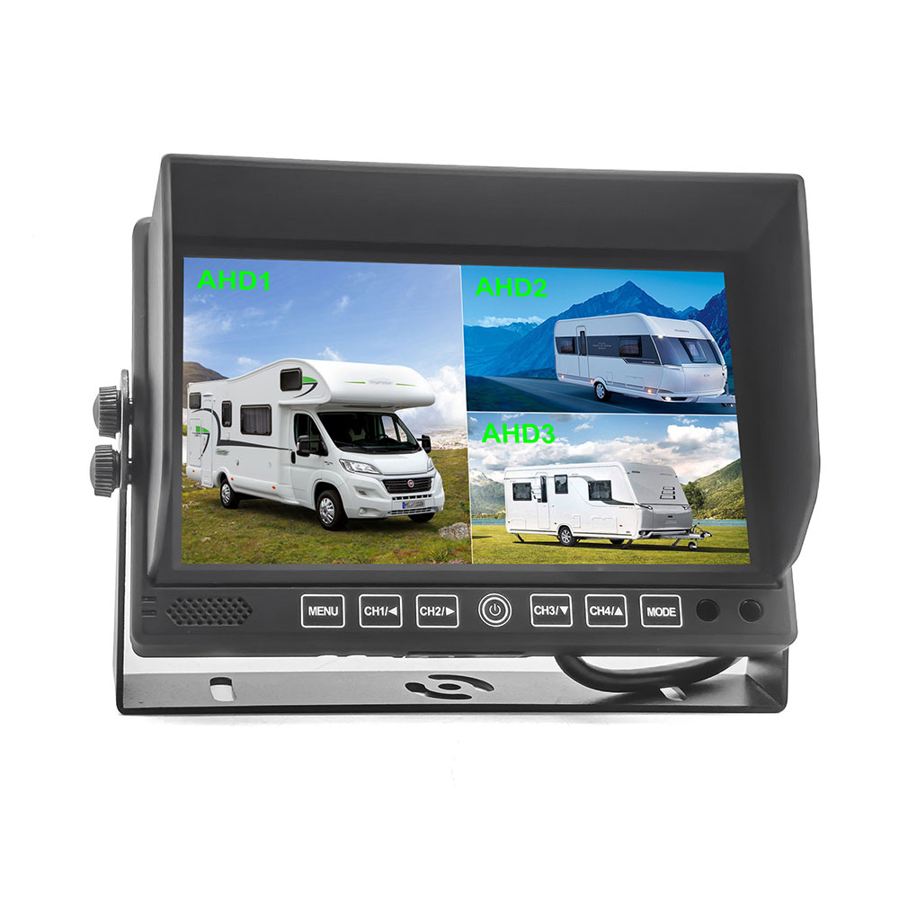 7 INCH AHD 1080P QUAD DASH MOUNT MONITOR