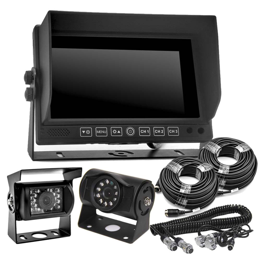 7 Inch AHD Rear-View Trailer Camera System