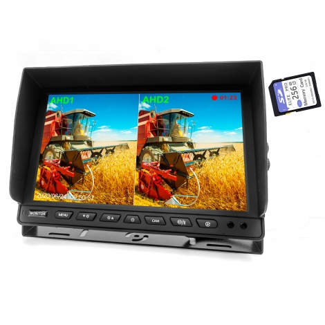 10.1 Inch High Definition Car AHD DVR Two-Split Monitor