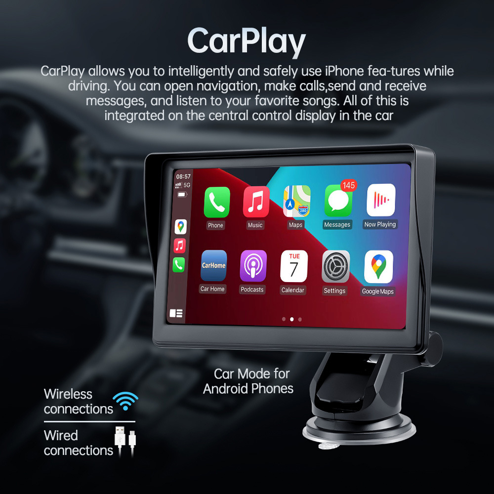 7 Inch Touch Screen MP5 Player